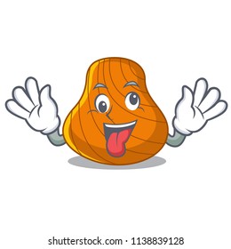 Crazy hard shell mascot cartoon