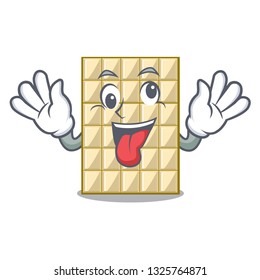 Crazy isolated white chocolate with in character