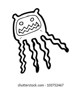 caricatura de medusas locas