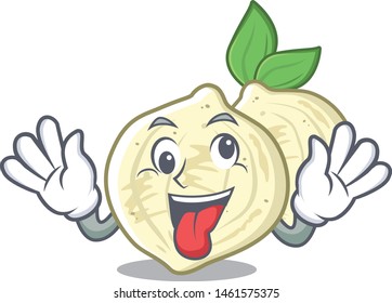 Crazy jicama in the a cartoon shape