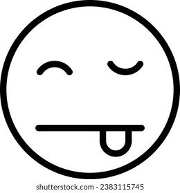 crazy line icon illustration vector