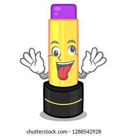 Crazy lip balm in the cartoon shape