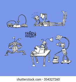 crazy machines. library.