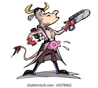 crazy  mad cow