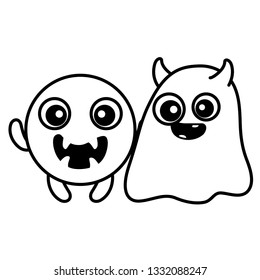 crazy monsters couple comic characters