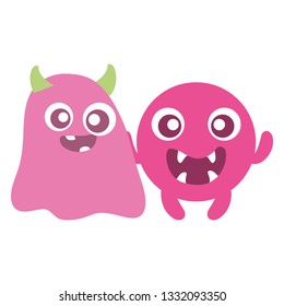 crazy monsters couple comic characters