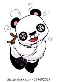 Crazy panda