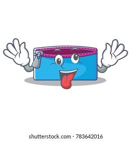 Crazy pencil case character cartoon