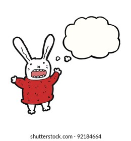 crazy rabbit cartoon