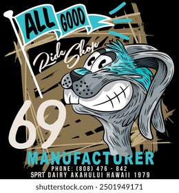 Crazy rabbit design with different types of fonts, both biker and sports texts, flags and more interactive colors. Attractive and modern style.