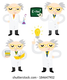 Crazy Scientist Set: Chemistry, Physics, Research, Discovery