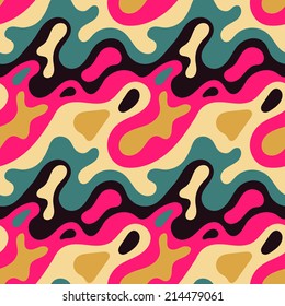 crazy seamless pattern