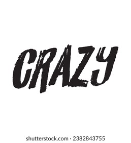 crazy text on white background.