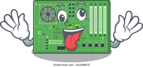 Crazy toy motherboard the in a mascot bag