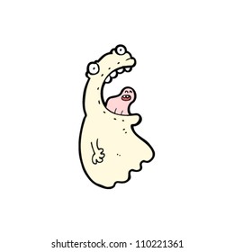 crazy weird ghost cartoon