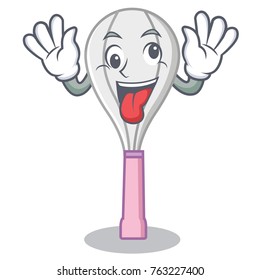 Crazy whisk character cartoon style