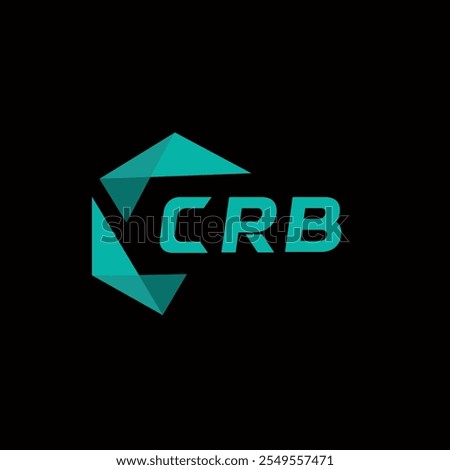 CRB creative minimalist letter logo. CRB unique vector initials alphabet letter logo design 
