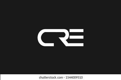 CRE letter Logo Design Template Vector