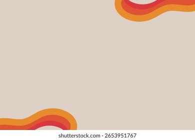 cream background with simple style