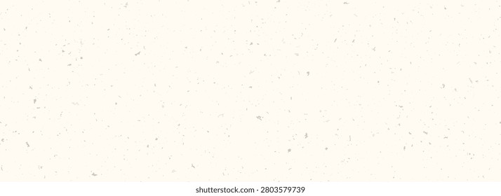 Cream beige dotted speckle texture. Craft eggshell grainy paper seamless background. Aged ecru repeating wallpaper. Recycled surface backdrop with specks, flecks, particles. Vector off white kraft bg