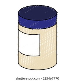 cream bottle product icon