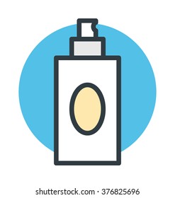 Cream Bottle Vector Icon