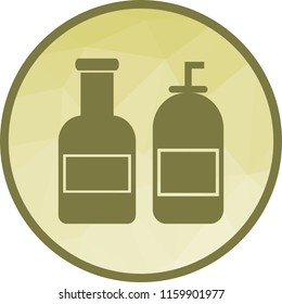 Cream Bottles Icon