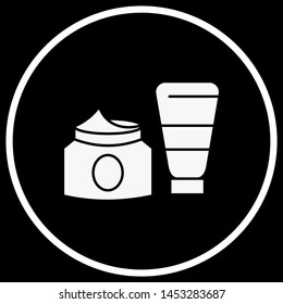 Cream Bottles icon for your project
