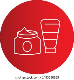 Cream Bottles icon for your project
