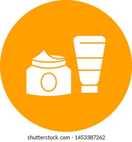 Cream Bottles icon for your project
