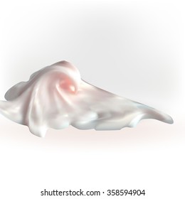 cream cake or ice cream vector