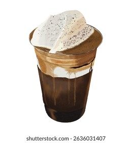 creme caramelo Einspanner café beber sobremesa