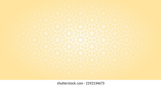 Cream color arabic ornament vector background design. For cards, flyers, banners, covers and more