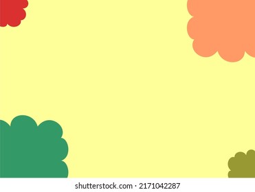 Arte vectorial de fondo de color crema
