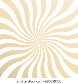 Cream color sun rays Sunburst Pattern vector eps10.  sun rays Sunburst background.
