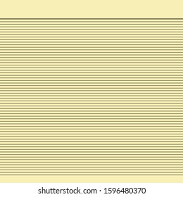 Cream colored notebook paper with black lines