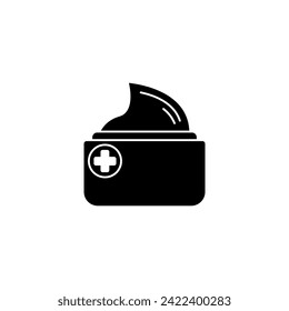 cream concept line icon. Simple element illustration. cream concept outline symbol design.