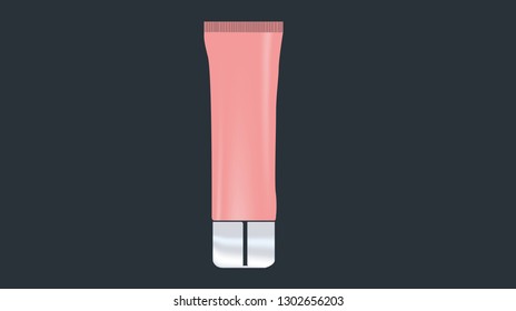 Cream cosmetics vector illustration