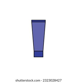 cream cup vector type icon