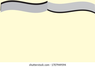Cream design with simple ornaments can be used as a design for printing provided free space with soft colors