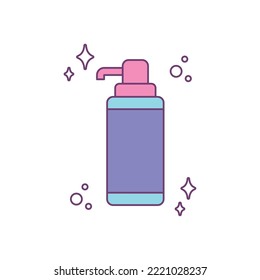 cream dispenser vector image with white background