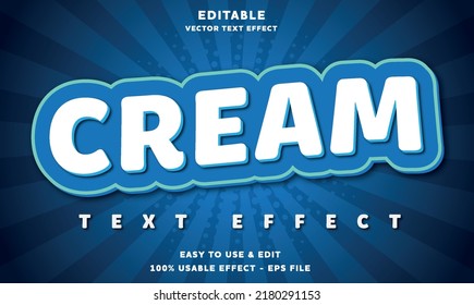 efecto de texto editable en crema con estilo moderno y sencillo, utilizable para el logotipo o título de campaña