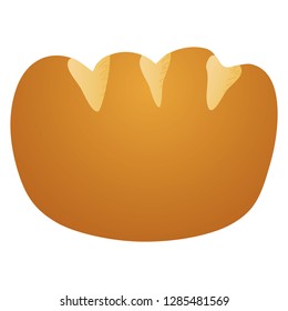 Cream filled roll