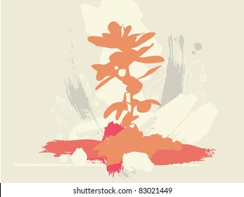 cream flower
