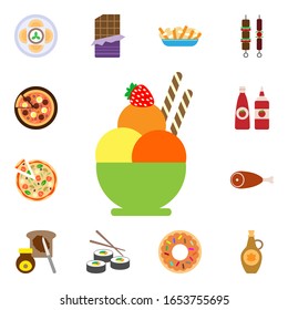 Cream, food, ice icon. International Food icons universal set for web and mobile