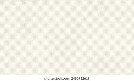 Cream grain paper texture. Vintage ecru background with dots, speckles, specks, flecks, particles. Light rustic craft repeating wallpaper. Natural grunge surface texture. Vector backdrop