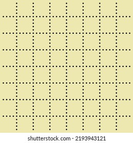 Papel gráfico de crema con patrón de punto negro