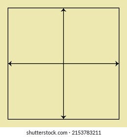 Cream graph paper, black line with x axis, y axis