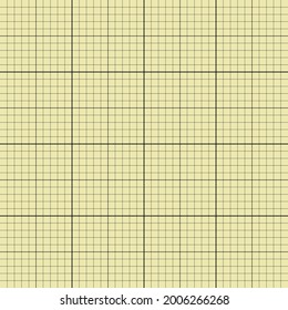 Cream graph paper with black lines, square