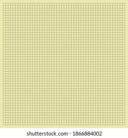 Cream graph paper with white lines, square